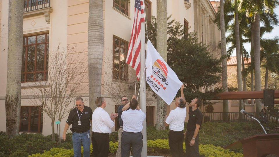 Firestone Grand Prix of St. Petersburg Traditions: City Hall Flag Raising Ceremony